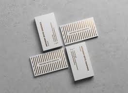 Free Front Back Visiting Card Mockup Psd Free Business Card Mockup Business Card Mock Up Modern Business Cards