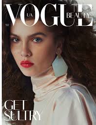 Maya Henry by Edward Aninaru for Vogue Ukraine beauty june 2019
