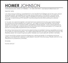 Your cover letter lets you stand out from the other candidates. Service Engineer Cover Letter Sample Cover Letter Templates Examples