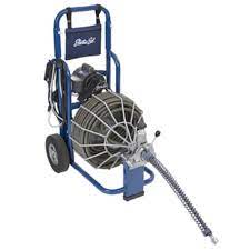 The $26 1/2 x 50 ft plumbing snake unclogged my plumbing line after trying 2 smaller options and after running a 25 ft auger down the roof vent. Electric Eel Mfg Co Inc Auto Feed Drain Cleaner 100 X 3 4 Rental Rfk 3 4ic100 The Home Depot