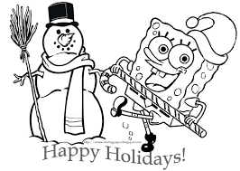 Spongebob christmas coloring pages are a fun way for kids of all ages to develop creativity, focus, motor skills and color recognition. Spongebob Christmas Coloring Pages Printable Coloring And Malvorlagan