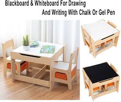 We are now an authorized dealer of stickley furniture in atlanta, ga. Buy Costzon Kids Table And Chair Set 3 In 1 Wood Activity Table For Toddlers Arts Crafts Drawing Reading Playroom Toddler Table And Chair Set W 2 In 1 Tabletop Storage Space