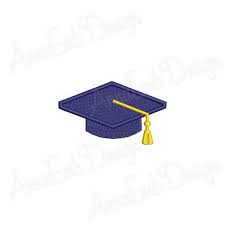Graduation Hat Embroidery Design Graduation Hat Silhouette Etsy In 2021 Hat Embroidery Embroidery Designs Machine Embroidery Designs