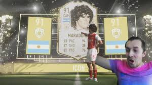 Fifa 21 icon player item of diego maradona: I Packed Diego Maradona Base Icon Pack Fifa 21 Base Icon Pack Opening Youtube