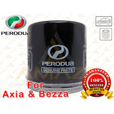 It comes in 2 generations and in 7 modifications in total. Genuine Perodua Oil Filter For Axia Bezza