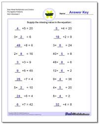 This is a suitable resource page for fourth graders, teachers and parents. Pre Algebra Fourth Grade Worksheets Mixed Multiply Problems Easy V1 Large Formula Solver Fourth Grade Algebra Worksheets Worksheets Line Graph 7 Grade Math Books Algebra Formula Solver Algebraic Expressions Grade 7 Worksheets