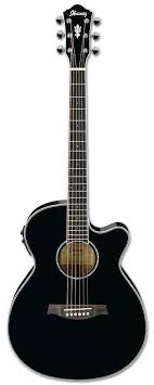 Ibanez Black Acoustic Electric Guitar Ibanez Aeg10ii Bk Acoustic Electric Guitar Black Finish Acoustic Electric Acoustic Guitar Ibanez Acoustic Guitar