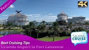 But because of the distance from the airports to port canaveral, you won't find free shuttles to the cruise terminal (there are some paid options). Best Way From Orlando Airport To Cruise In Port Canaveral Talking Cruise
