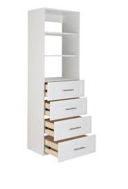Over 20 years of experience to give you great deals on quality home products and more. Closet Organizer With Drawers Modular Closets Custom Closets