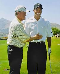 Jack Nicklaus Golf With Tiger Woods 16x20 Autographed Photo Hand Signed Collectable Photo Allposters Com Golf Fashion Ladies Golf Jack Nicklaus