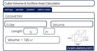 Cube Calculator Regular Polygon Online Calculator Cube