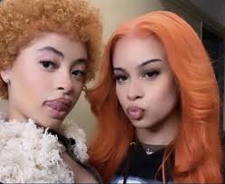 Paris Hilton and Ice Spice during Paris Fashion Week ✨