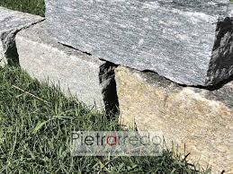 Il cordolo viene prodotto nella dimensione standard di cm 100 di. Binderi Cordoli In Pietra Luserna Blocchetti In Offerta Prezzi 50