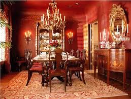 Formal Traditional Dining Room By Rhonda Vandiver White Dining Room Victorian Red Dining Room Elegant Dining Room