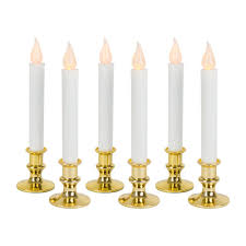 Christmas Candles Holders Indoor Christmas Decorations The Home Depot