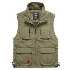 Summer Mesh Thin Multi Pocket Vest For Male Big Size Male Casual 6 Col Geekbuyig Multi Pocket Vest Pocket Vest Travel Vest