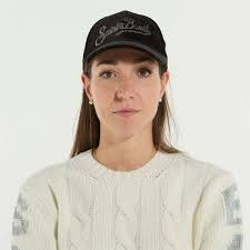 Mc2 Saint Barth cappello in velluto nero Nero