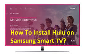 Along the bottom of the screen is a row of icons for various apps, which slide right and left along the ribbon menu. How To Install Watch Hulu On Samsung Smart Tv