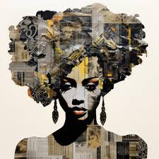 Beleza Africana Deconstruída Pop Art por Nicole Daugherty