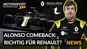 Check spelling or type a new query. Alonso Comeback Richtig Fur Renault Youtube