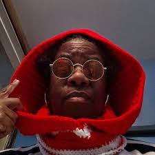 Large open ridge hoodie