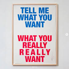 Tell Me What You Want In 2020 Gsm Paper Screen Printing Typography Inspiration