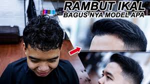 Gaya rambut ala pria korea yang cocok dengan pria indonesia (foto: Nyukur Rambut Ikal Crew Cut Hairstyle Youtube