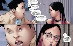 From Spider-Man #236 Art by Oscar Bazaldúa and Brian Reber Written by Brian  Michael Bendis
