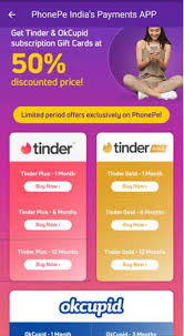 We did not find results for: Tinder Plus Subscription For Free 2 Offers Phonepe Flipkart Supercoin Vlivetricks