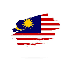 Gratis bendera indonesia, indonesia, bendera, bendera malaysia, bendera thailand, bendera papua. Malaysian Flag Vector Illustration Brush Strokes Stock Vector Illustration Of Travel Star 156447746