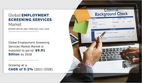 Background screening first advantage background check sample report. Employment Screening Services Market Size Share Demand 2020 2028