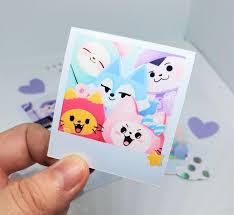 Itzy x creative academy (youtube, 2020) it'z playtime (youtube, 2021) 2tzy (youtube, 2021) b ㅣㄴ있지 (naver now, youtube, 2021) endorsements. Itzy Midzy Wdzy Line Characters Polaroid Stickers Itzy Line Friends Vinyl Paper