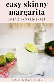 Easy House Skinny Margarita Recipe 3 Clean Ingredients And 5 Minutes Recipe Skinny Margarita Recipe Skinny Margarita Easy Margarita Recipe