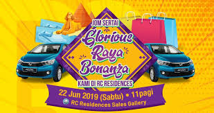 Newest oldest most voted least votes. Menang Hadiah Sehingga Rm130 000 Dengan Glorius Raya Bonanza Rc Residences