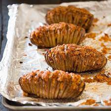 Crispy Baked Potato Fans Cook S Country Recipes Potato Fan Recipe Crispy Baked Potatoes
