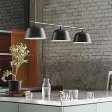 I'm a fan of hanging fixtures, which, if chosen correctly, provide ambient and task lighting while acting like beautiful jewelry. Kitchen Island Lighting Modern Island Lights At Lumens Com