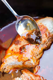 Place the pork loin in your crockpot and cover with the cranberry mixture. Slow Cooker Cranberry Pork Loin The Diary Of A Real Housewife