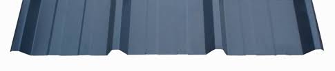 Plaque Regulee Nervuree Acier Galvanise Bleu L 1 05 X L 3 M Ondometal Leroy Merlin