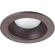 Dark colored trims absorb light and can result in as much as a 44% loss in light output. 4 4 9 Bronze Recessed Lighting Trims You Ll Love In 2021 Wayfair