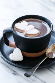 Salted Vanilla Hot Chocolate Love And Olive Oil Recipe Vanilla Hot Chocolate Hot Chocolate Recipes Chocolate Recipes