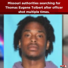 The Missouri State Highway Patrol has issued a blue alert for a suspect  accused of shooting a Lee's Summit police officer. MSHP noted that Tolbert  has a history of aggravated assault and