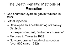 Das substantiv gehört zum wortschatz des zertifikats deutsch bzw. Capital Punishment Why The Death Penalty Is Unjust
