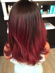 M Studios Photos Red Balayage Hair Red Ombre Hair Brown Ombre Hair