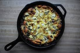Sweet Potato Kale And Goat Cheese Frittata Recipe Recipe Frittata Recipes Goat Cheese Frittata Cheese Frittata