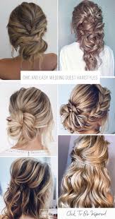 Wedding Guest Hairstyles 42 The Most Beautiful Ideas Wedding Forward In 2020 Medium Hair Styles Easy Wedding Guest Hairstyles Wedding Guest Hairstyles