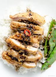 Easy Crispy Chicken With Black Pepper Sauce On Rice Recipe Spring Soup Recipes Stuffed Peppers Recipes With Oyster Sauce