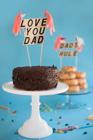 Don't forget one crucial step. Father S Day Cake Toppers Diy