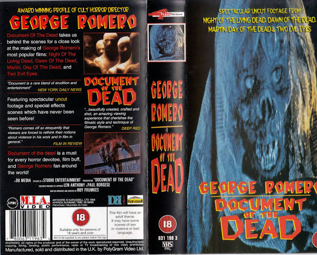 Watch Document of the Dead 1981 movie poster Horror