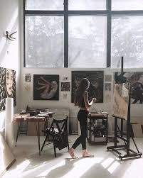 Artist Art Visualization Painting Future Inspiration Girl Photography Life Https Weheartit Com Entry 3246551 Art Studio Space Dream Art Art Studios