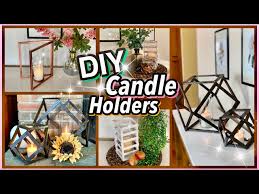 3 Fun Dollar Tree Diy Candle Holders Youtube